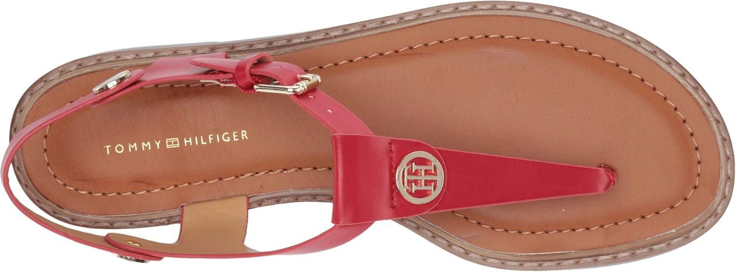 imageTommy Hilfiger Womens Bennia SandalMedium Red Ll
