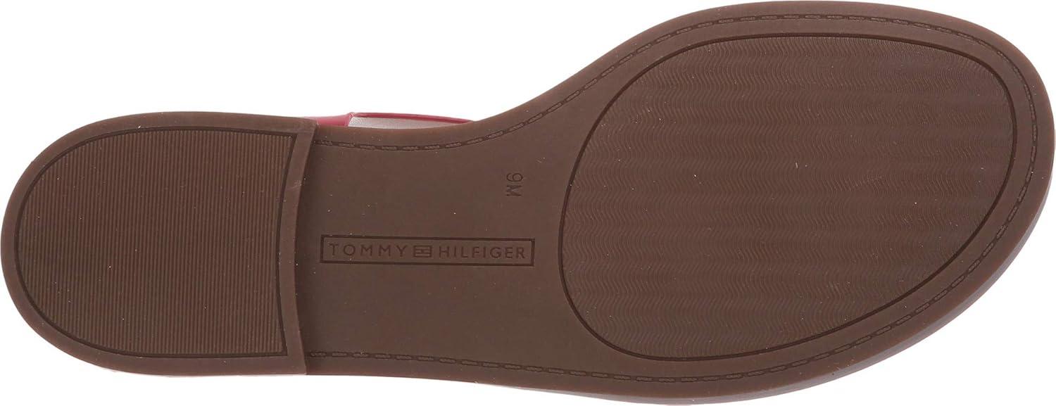 imageTommy Hilfiger Womens Bennia SandalMedium Red Ll