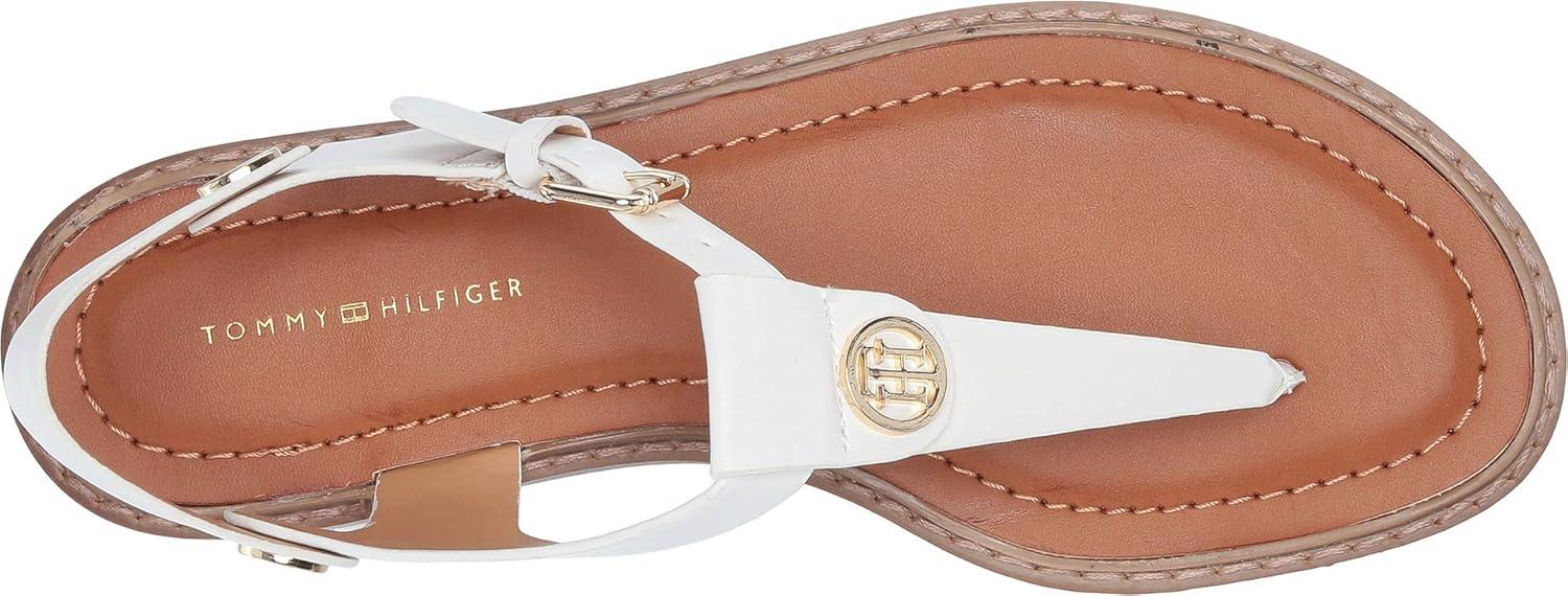 imageTommy Hilfiger Womens Bennia SandalWhite Ll