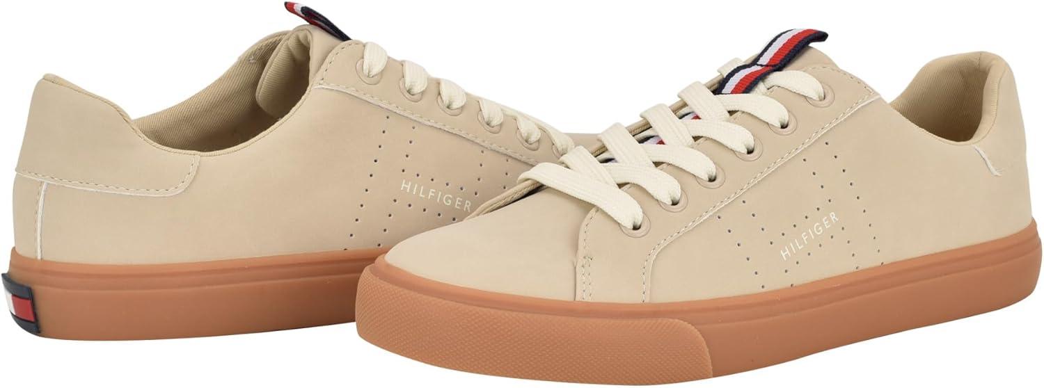 imageTommy Hilfiger Womens Lamiss SneakerLight Natural Stripe Multi 110