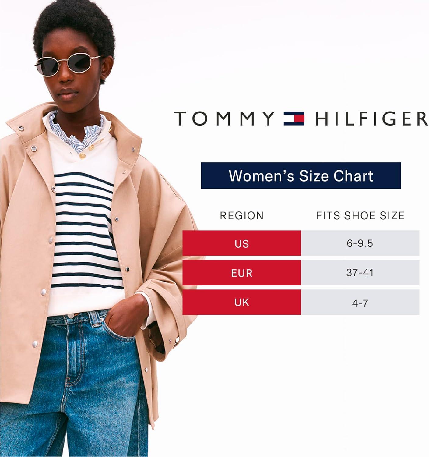 imageTommy Hilfiger Womens No Show Socks 6 Pack Cotton Blend Lightweight Cushioned Flat Liner Socks for WomenPink Multi