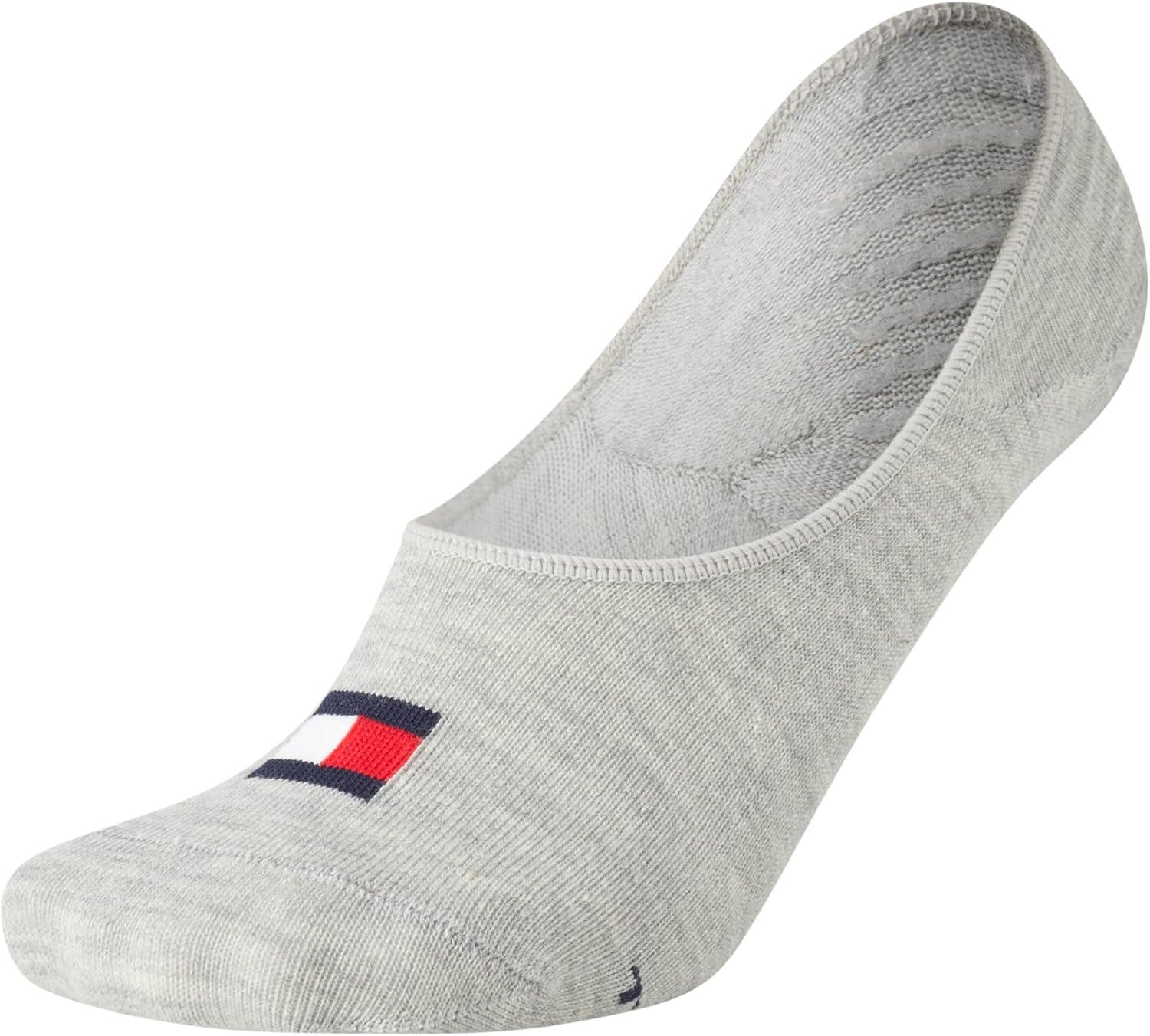 imageTommy Hilfiger Womens No Show Socks 6 Pack Lightweight Athletic Performance Cushioned Shoe Sock Liners for WomenGrey Assorted