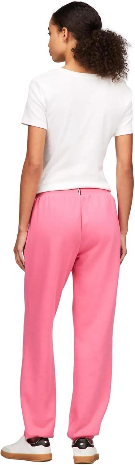 imageTommy Hilfiger Womens Tapered Fleece Jogger SweatpantsFandango Pink