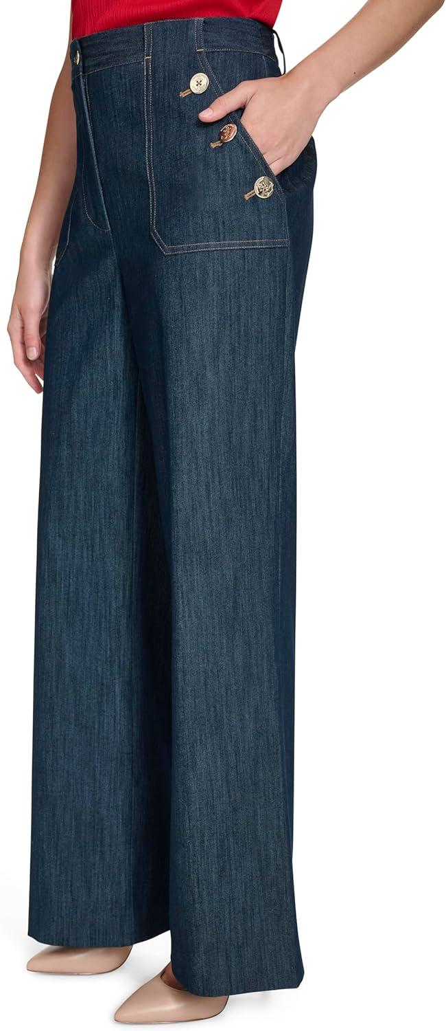 imageTommy Hilfiger Womens Tommy Hilfiger Womens Sailor PantNavy Denim