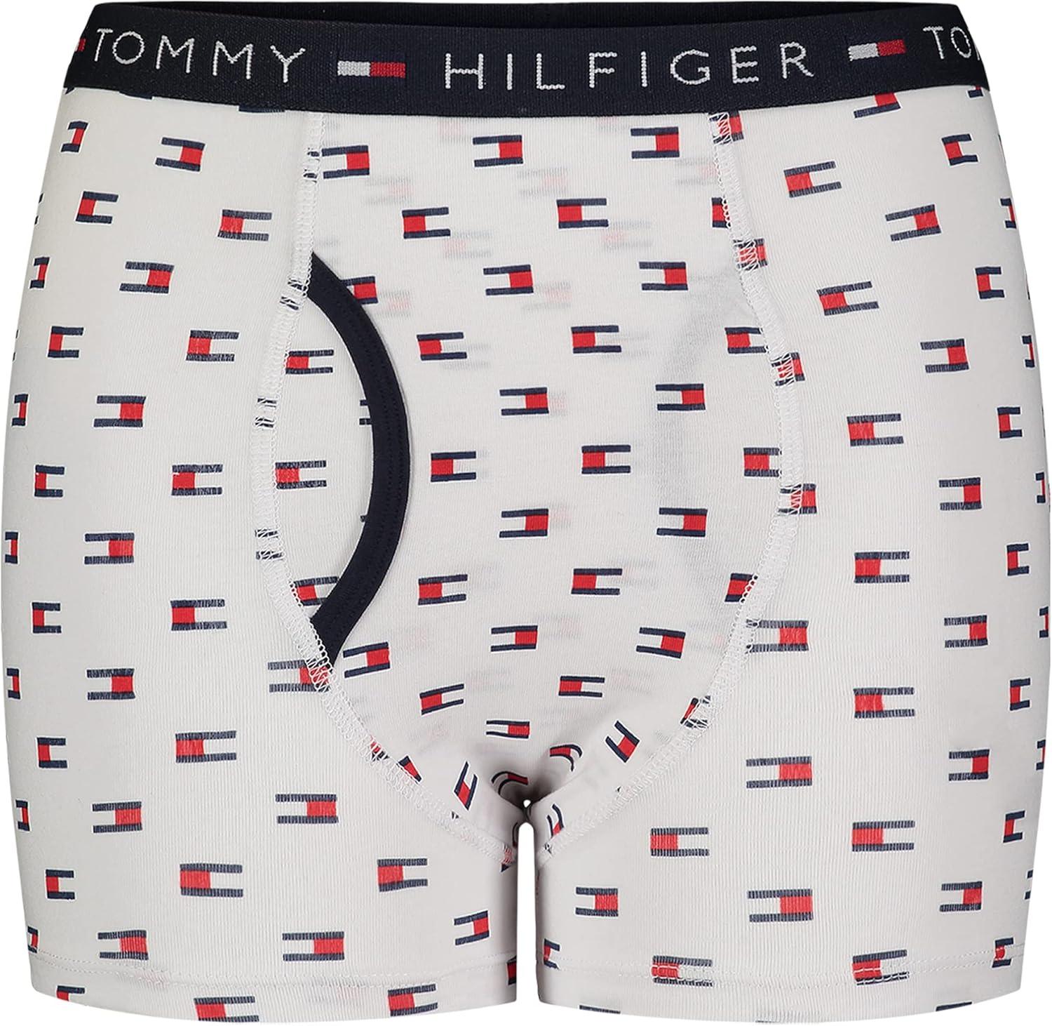 imageTommy Hilfiger boys Boxer Brief UnderwearMini FlagNavy 2pack
