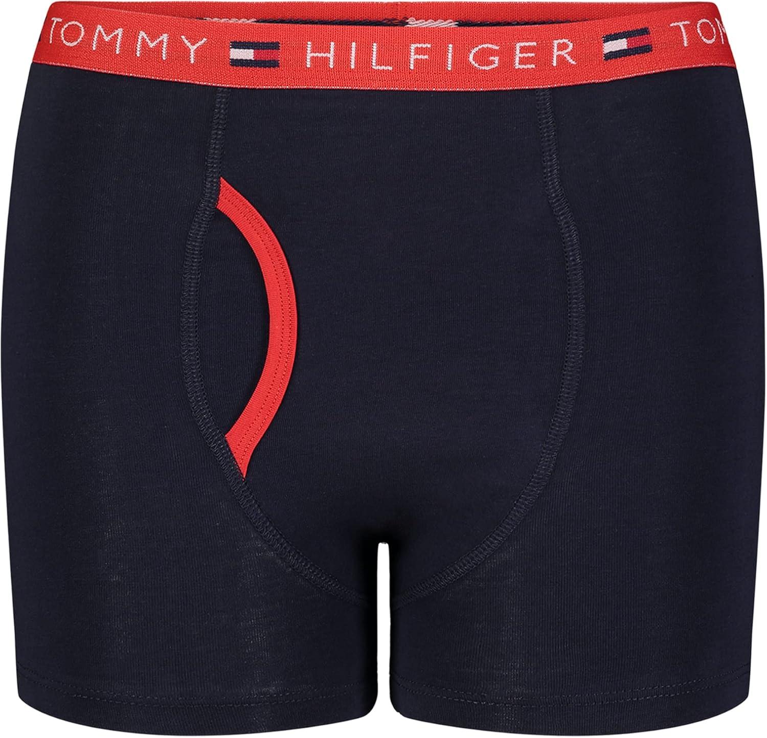 imageTommy Hilfiger boys Boxer Brief UnderwearMini FlagNavy 2pack