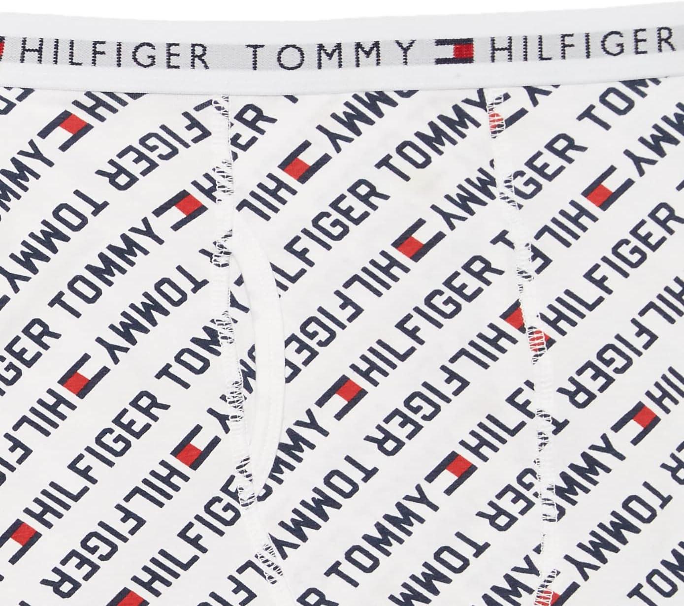 imageTommy Hilfiger boys Boxer Brief UnderwearWhite ThNavy 2pack