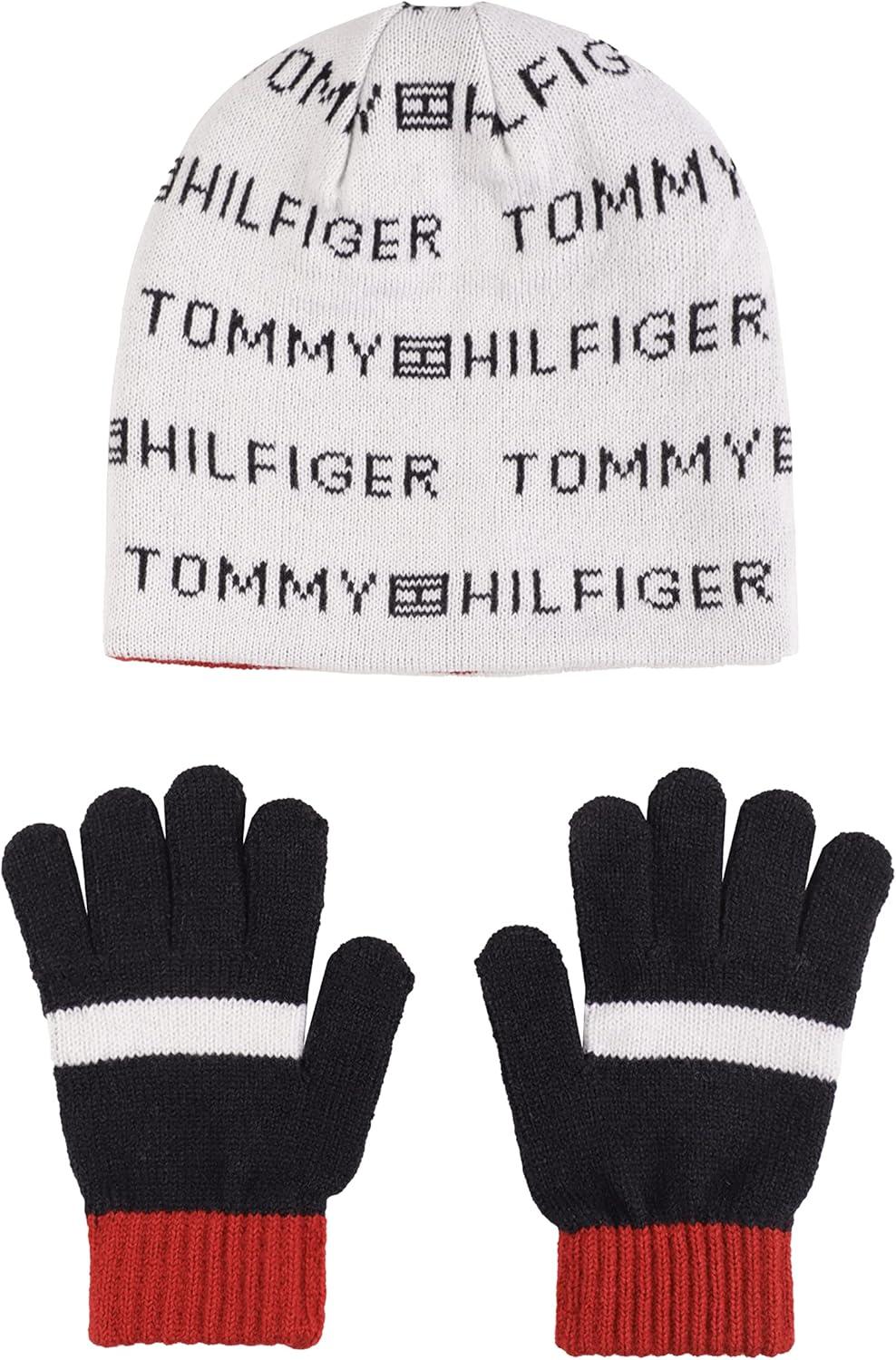 imageTommy Hilfiger boys Reversible Cold Weather Accessories SetBlue