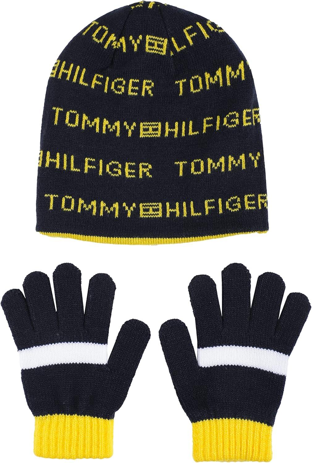 imageTommy Hilfiger boys Reversible Cold Weather Accessories SetYellow