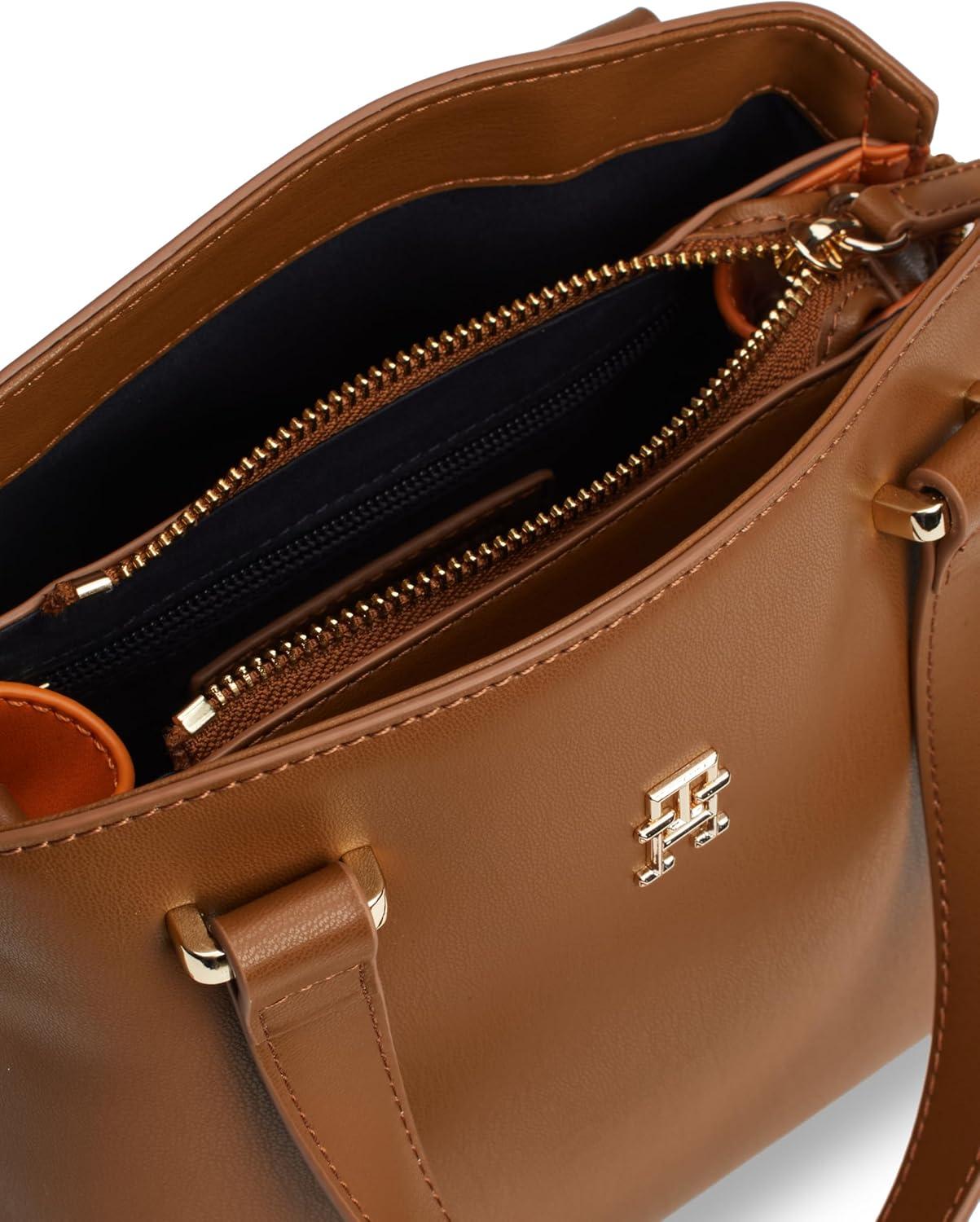 imageTommy Hilfiger womens Modern Tote Bag With ZipperHighland Khaki