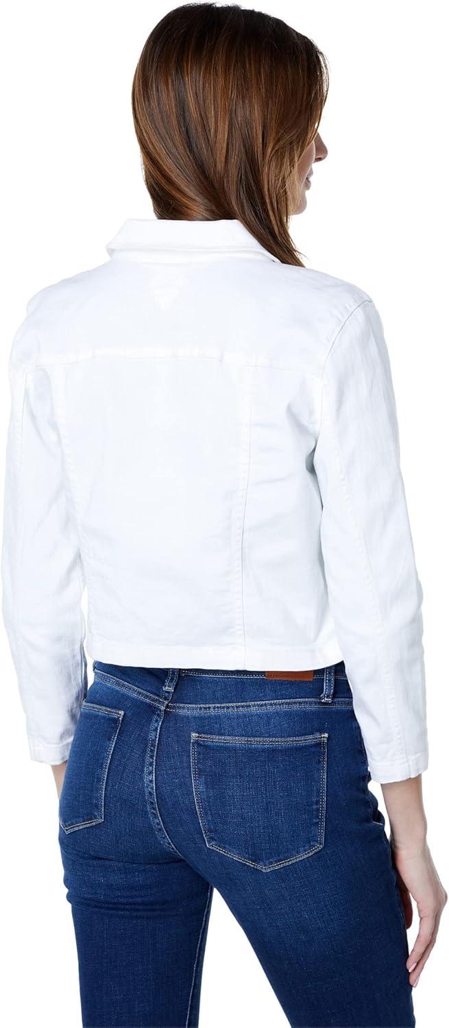 imageTommy Hilfiger womens Stretch Denim JacketBright White