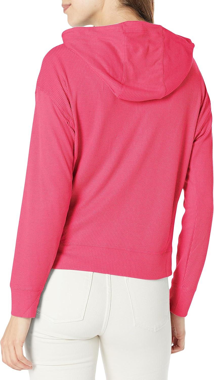 imageTommy Hilfiger womens Tommy Hilfiger Zip Up Colorblock HoodieElectric Magenta