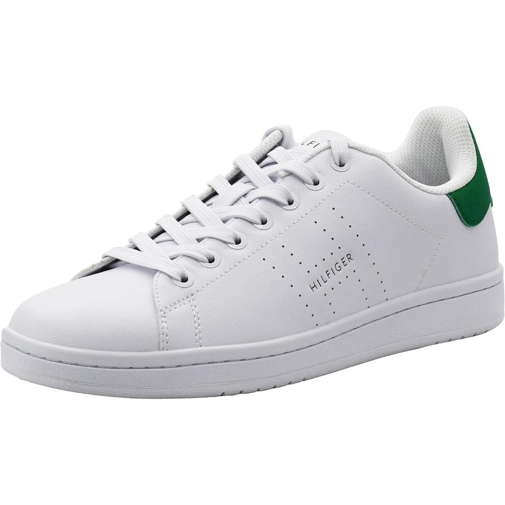 imageTommy Hilfiger Mens ListonWhiteGreen