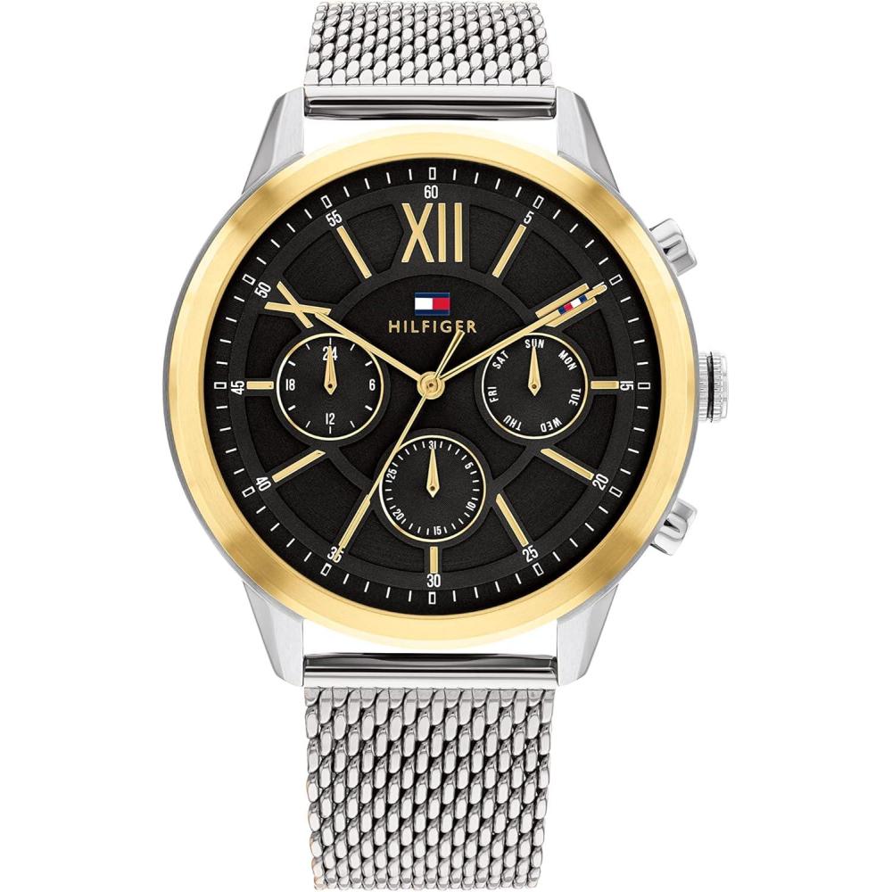 imageTommy Hilfiger Mens Stainless Steel Quartz Watches Redefining StyleBlack