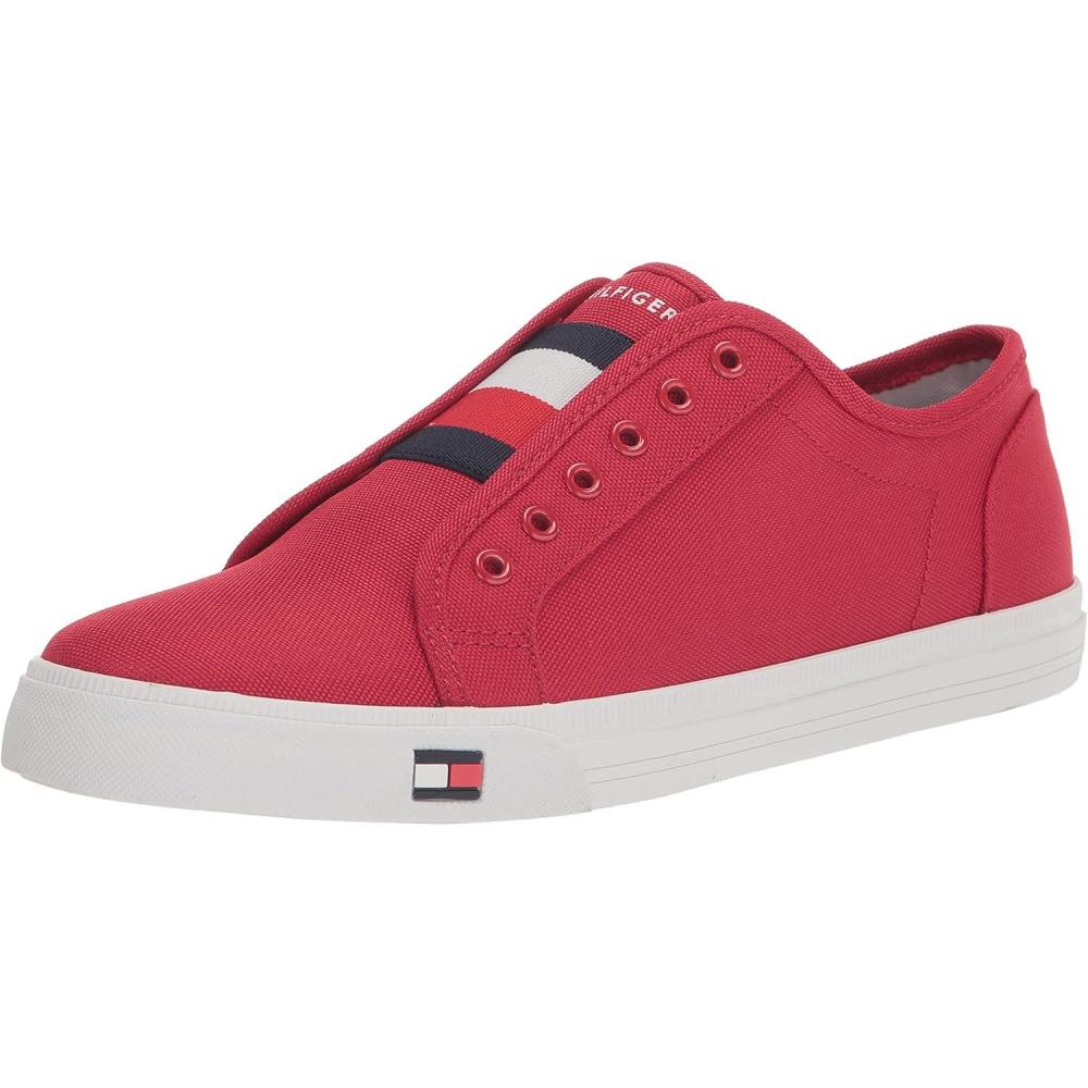 imageTommy Hilfiger Womens Anni SlipOn SneakerRed Bean