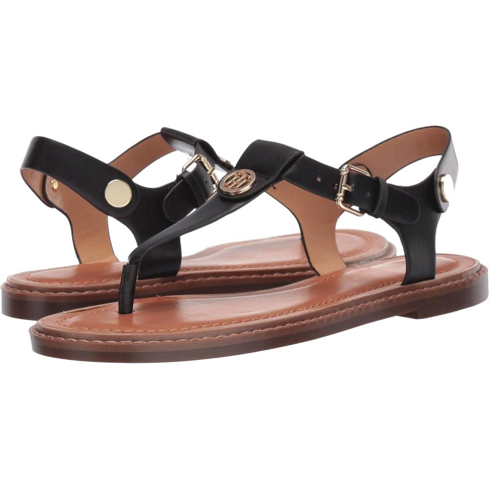 imageTommy Hilfiger Womens Bennia SandalBlack Ll