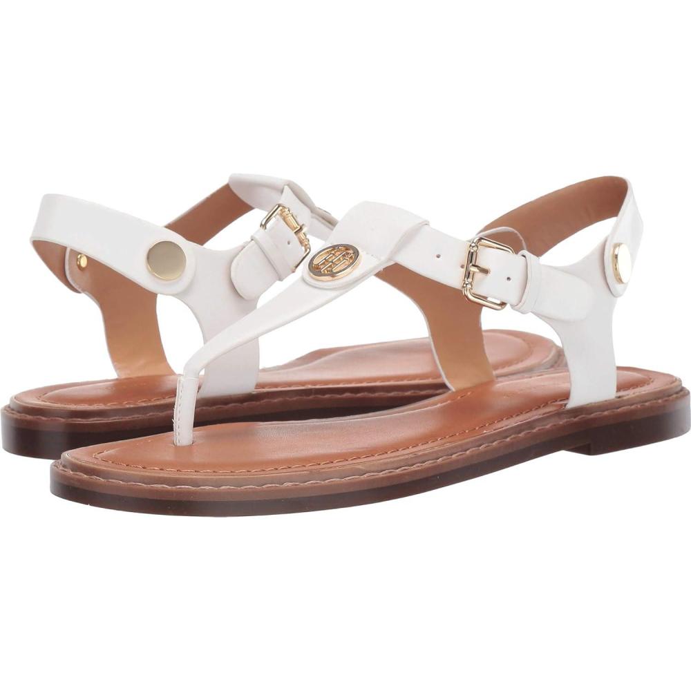 imageTommy Hilfiger Womens Bennia SandalWhite Ll