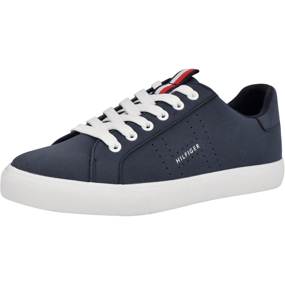 imageTommy Hilfiger Womens Lamiss SneakerDark Blue Stripe Multi 401