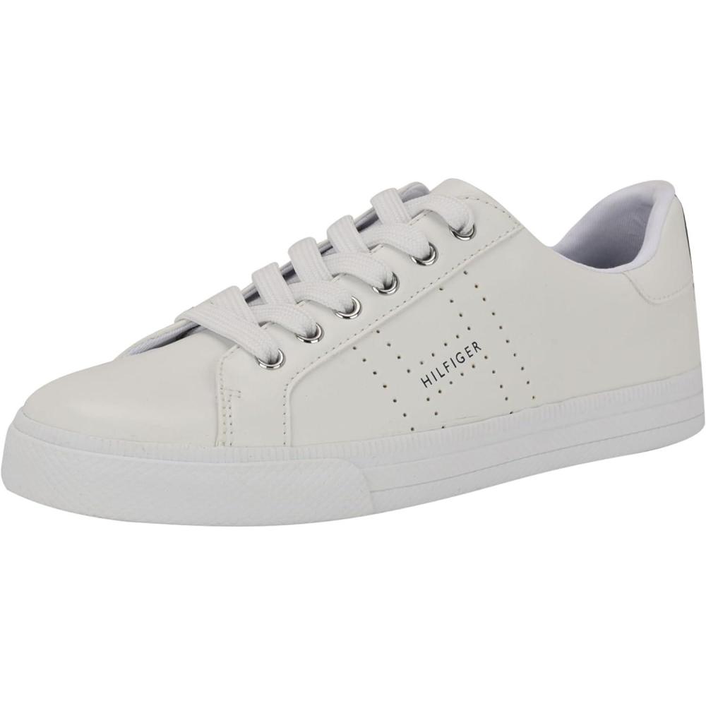 imageTommy Hilfiger Womens Lelita SneakerWhite Stripe Multi 140