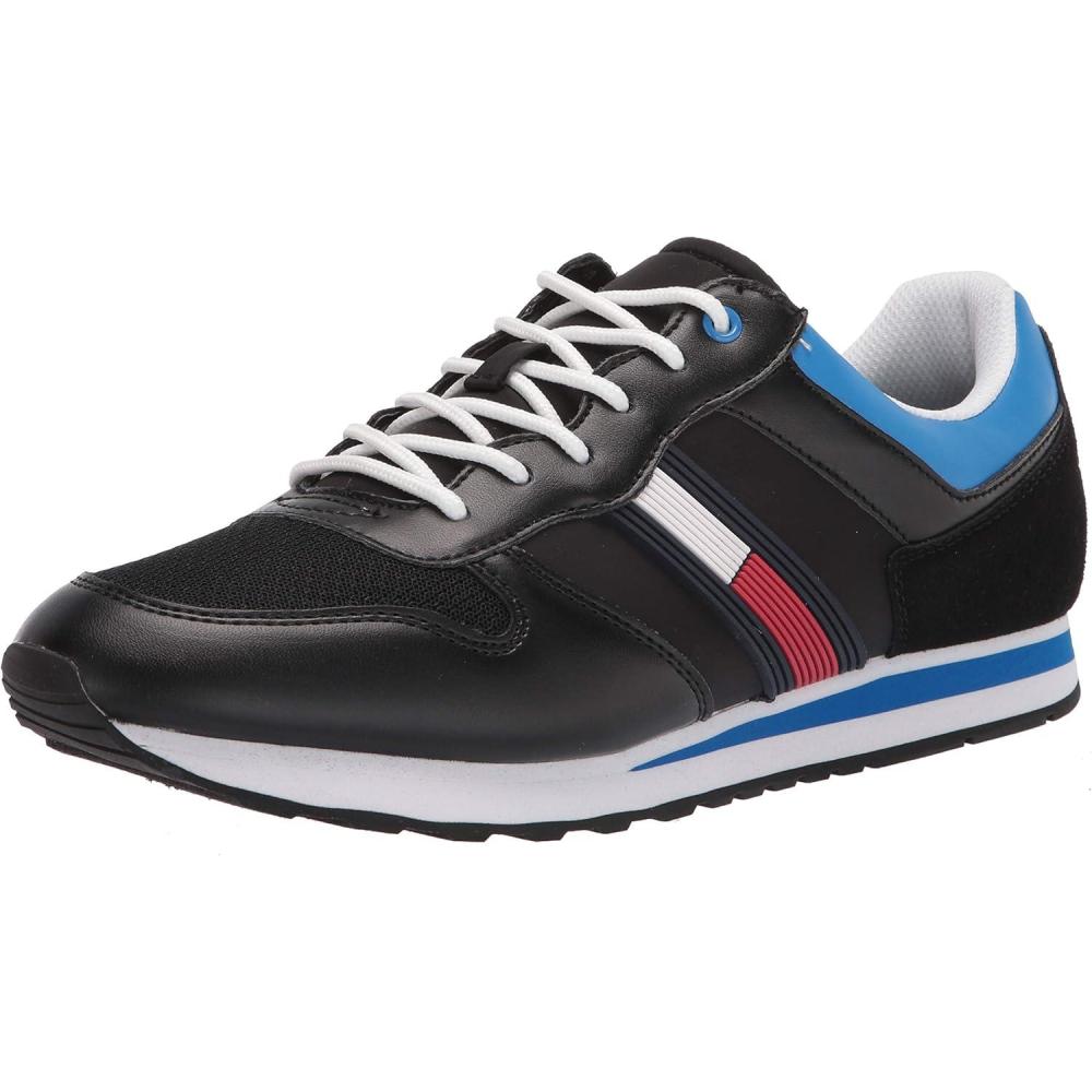 imageTommy Hilfiger Womens Liams SneakersBlack Fabric