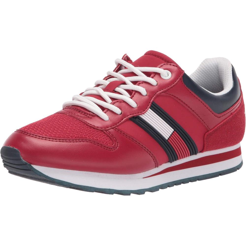 imageTommy Hilfiger Womens Liams SneakersRed Multi Fabric