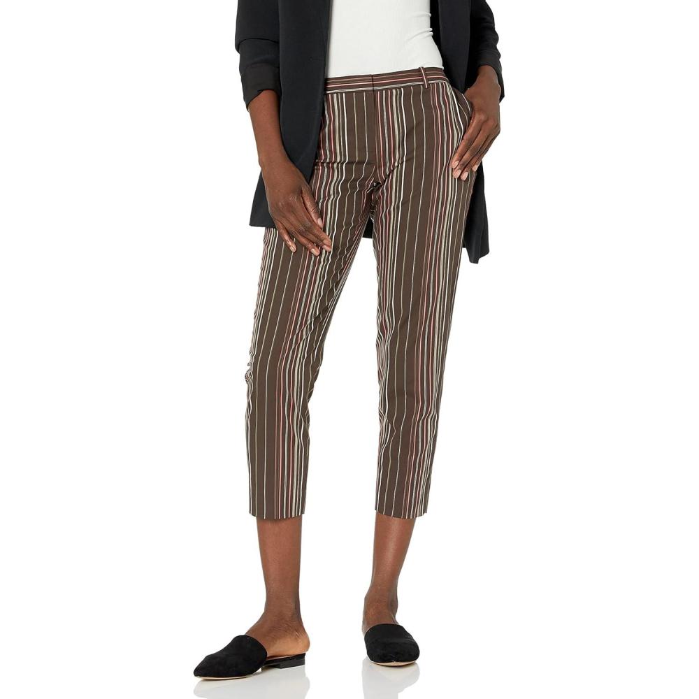 imageTommy Hilfiger Womens Straight Trouser PantTeak Multi