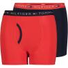 Solid Navy/Red (2-pack)