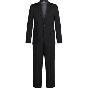Tommy Hilfiger Boys’ 2-Piece Formal Suit Set(Black)