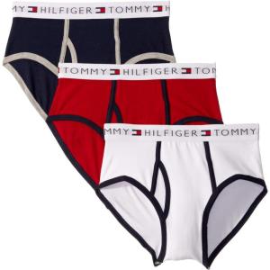 Tommy Hilfiger Boy’s Brief Underwear(Scarlet Sage)