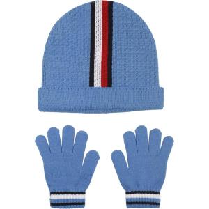 Tommy Hilfiger Boy’s Cold Weather Accessories Set(Blue)