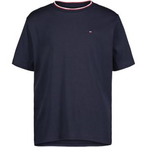 Tommy Hilfiger Boys Legacy Short Sleeve Yd Ringer Crew Neck T-Shirt(Classic Navy Blazer)
