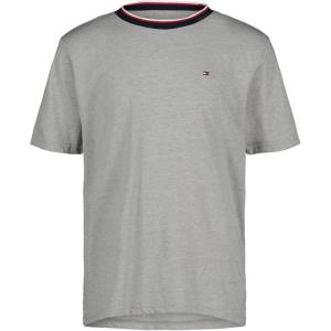 Tommy Hilfiger Boys Legacy Short Sleeve Yd Ringer Crew Neck T-Shirt(Grey Heather)