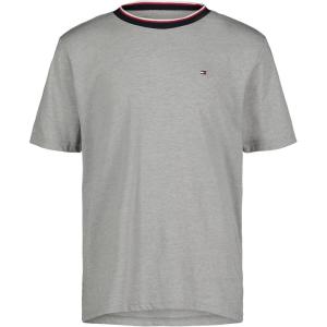 Tommy Hilfiger Boys Legacy Short Sleeve Yd Ringer Crew Neck T-Shirt(Yd Grey Heather)