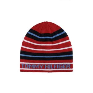 Tommy Hilfiger Boys Reversible Beanie(Red)