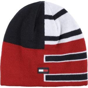 Tommy Hilfiger Boys Reversible Beanie(Red I)