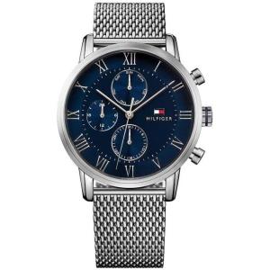 Tommy Hilfiger Men’s 1791398 Sophisticated Sport Analog Display Quartz Silver Watch