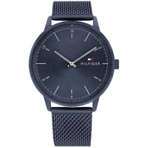 Tommy Hilfiger Men’s 2-Hand Quartz Watch – Minimalist Style, Stainless Steel Case, Casual Everyday Wear, Gift for Him(Blue)