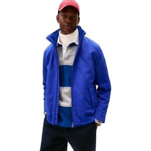 Tommy Hilfiger Men’s Lightweight Waterproof Regatta Bomber Jacket(Wedge Blue)
