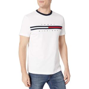 Tommy Hilfiger Mens Short Sleeve Tino T-Shirt(Bright White)