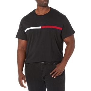 Tommy Hilfiger Mens Short Sleeve Tino T-Shirt(Dark Sable)