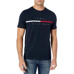 Tommy Hilfiger Mens Short Sleeve Tino T-Shirt(Sky Captain)
