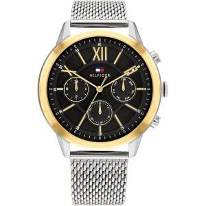 Tommy Hilfiger Men’s Stainless Steel Quartz Watches – Redefining Style(Black)
