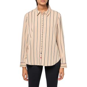 Tommy Hilfiger Roll Tab Shirt Gingham(Khaki Multi)