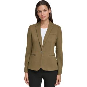 Tommy Hilfiger Solid Blazer(Dark Olive)