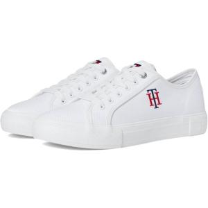 Tommy Hilfiger Women’s Alezya Sneakers(White Stripe Multi)