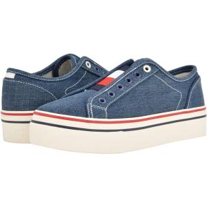 Tommy Hilfiger Women’s Balie Sneaker(Medium Blue)
