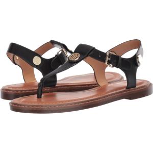 Tommy Hilfiger Women’s Bennia Sandal(Black Ll)