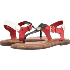 Tommy Hilfiger Women’s Bennia Sandal(Red)