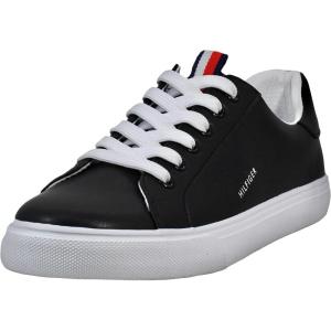 Tommy Hilfiger Women’s Lamiss Sneaker(Black Smooth)