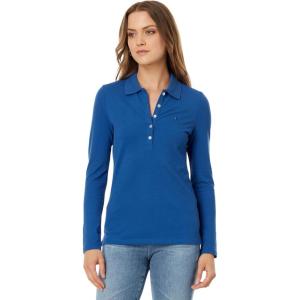 Tommy Hilfiger Women’s Long Sleeve Polo Shirt(True Blue)